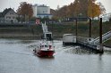 Uebungsfahrt Loeschboot und rettungsboot Koeln Deutz P16